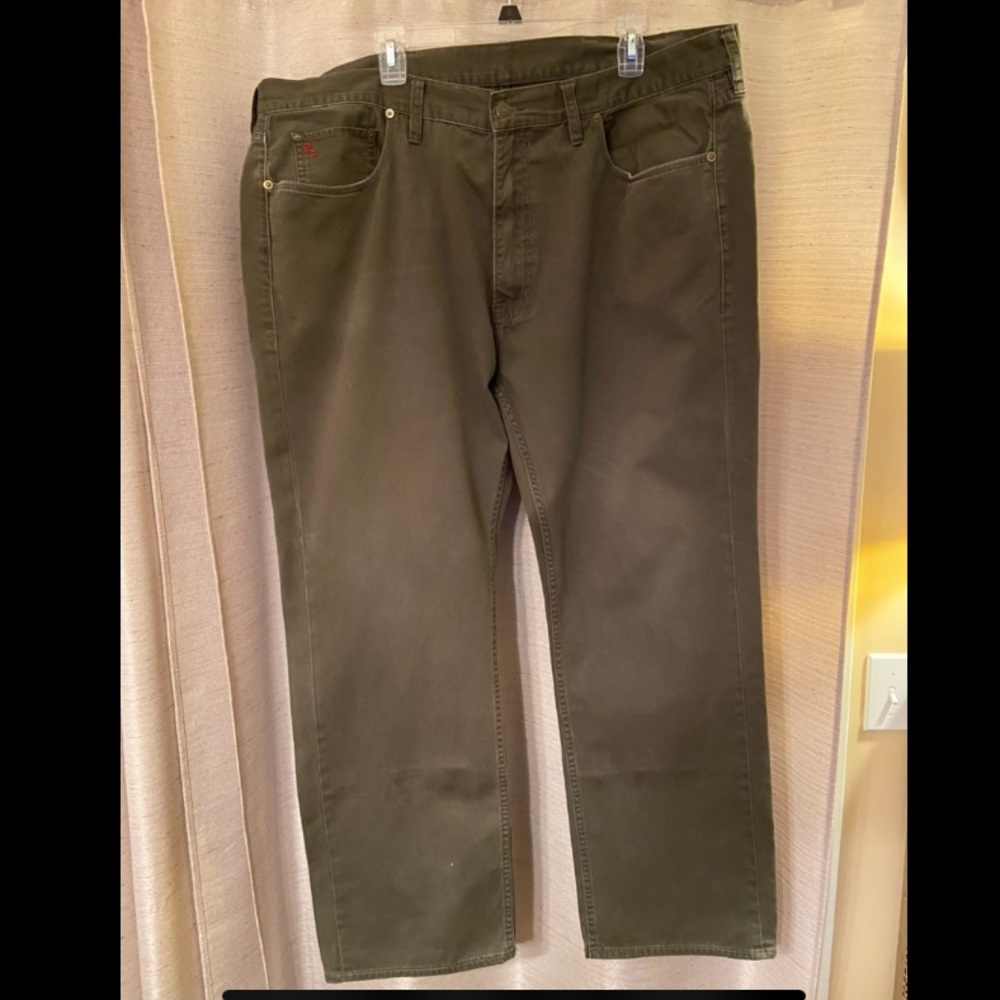 Ralph Lauren olive green khakis pants 44B/32L